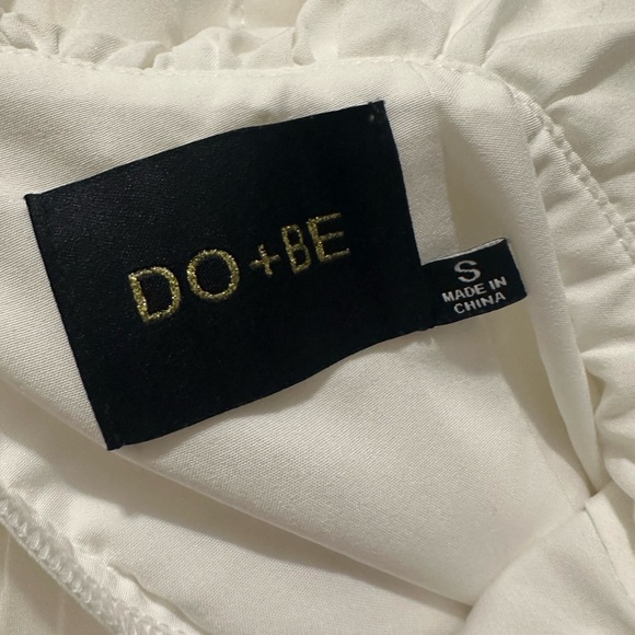 DO+BE White One-Shoulder Ruffle Romper - Picture 13 of 13